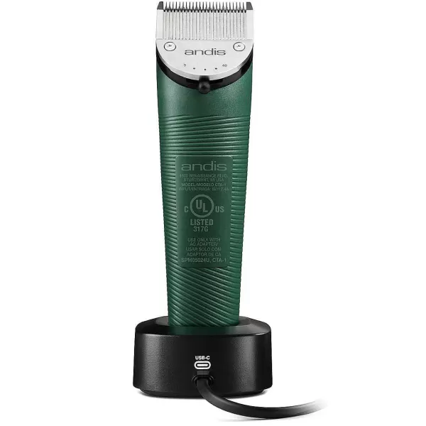 Cheap Andis Green Vida Cordless Clipper - Lithium-Ion Power Clippers