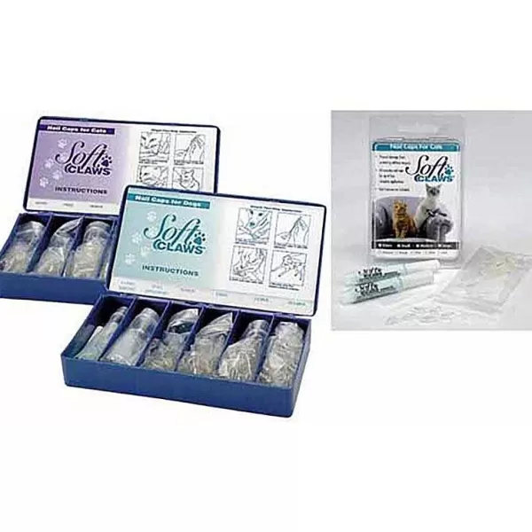 Best Canine Soft Claws Refill Kit For Dogs That Weigh 20 Lbs To 40 Lbs Nail Care
