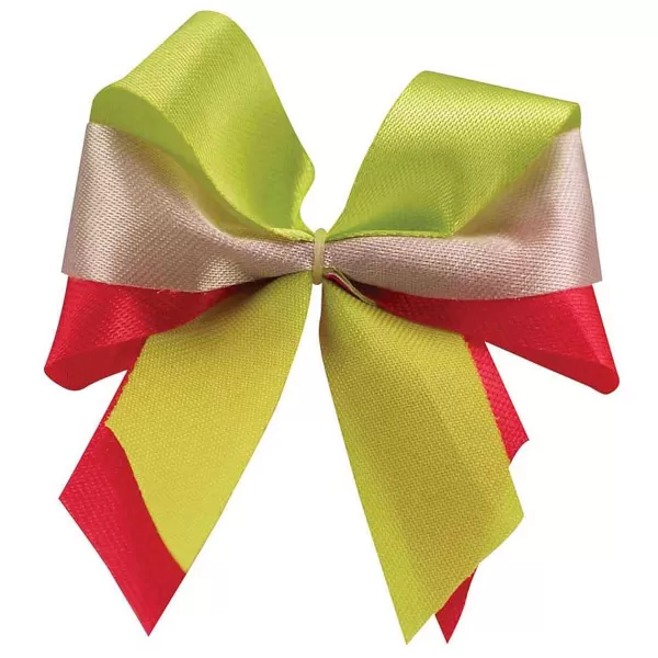 Best Fancy Finishes 3-Color Satin Bows For Dogs - 100 Count Bows