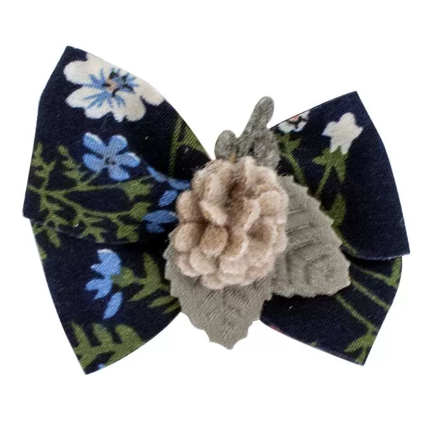 Sale Fancy Finishes Floral Design Dog Bows With Flower 24 Count Bows