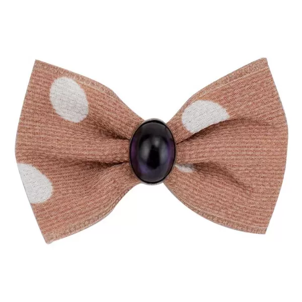 Cheap Fancy Finishes Large Polka Dot & Oval Bead Dog Bows - 24Ct Bows