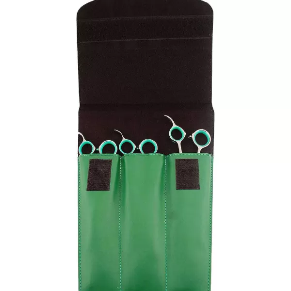 Discount Geib Crocodile 3 Piece Kit Left Handed (7.5 St, 7.5 C, 48-Tooth Thinner) Grooming Shears