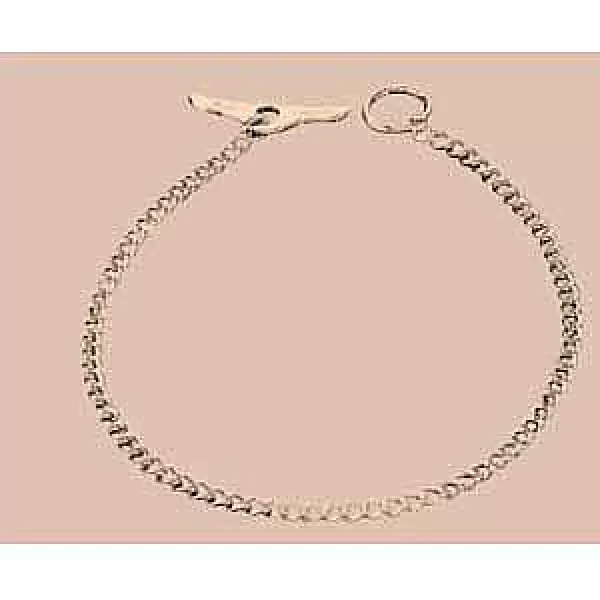 Shop Herm Sprenger Steel Chrome Plated Collar Round Links With Toggle-Closure Training Collars
