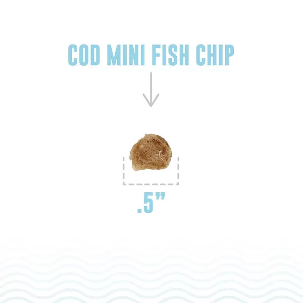 New Icelandic+ Cod Mini Fish Chips Pure Fish Treats For Dogs Dog Treats
