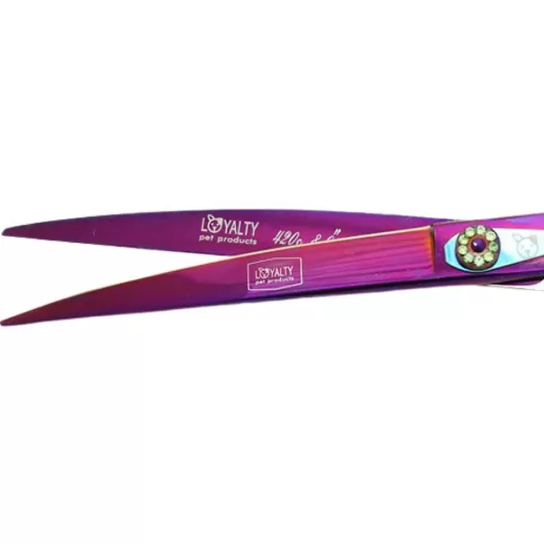 Flash Sale Loyalty Pet Poison Ivy 4 Piece 8" Shear Set With Travel Case Grooming Shears