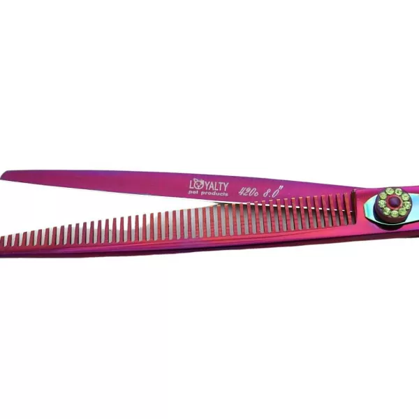 Flash Sale Loyalty Pet Poison Ivy 4 Piece 8" Shear Set With Travel Case Grooming Shears