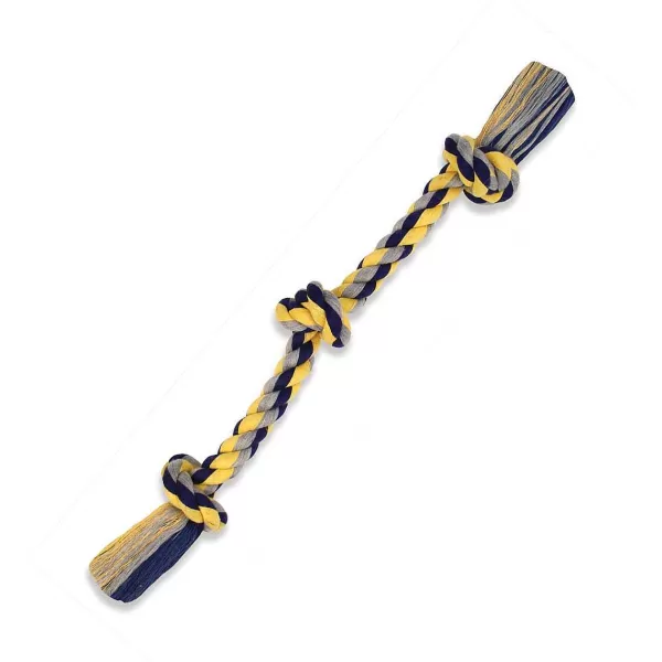 Store Mammoth Xl 3 Knot Colored Rope Tug 36" Dog Toys