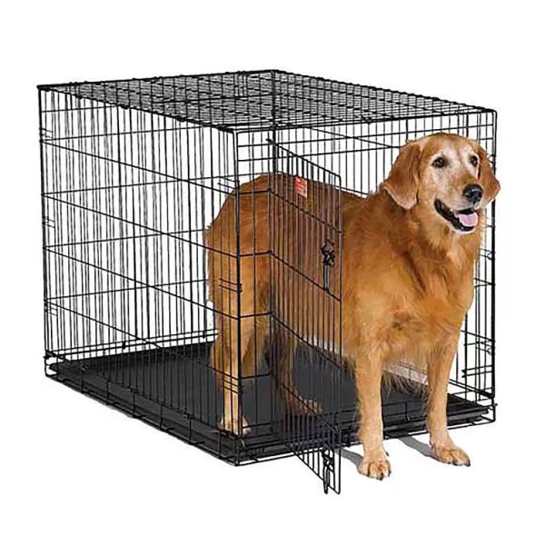 Shop Midwest Icrate Single Door Metal Dog Crate - 42" X 28" X 30" Crates, Gates & Pens
