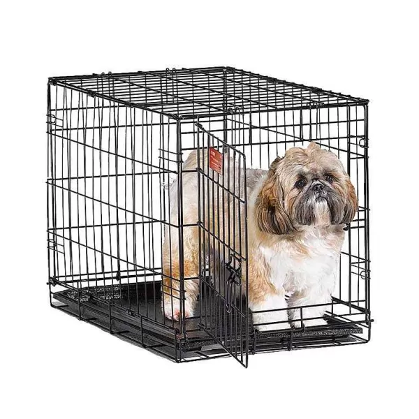 Clearance Midwest Icrate Single Door Metal Dog Crate - 24" X 18" X 19" Crates, Gates & Pens