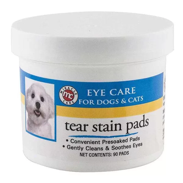 Sale Miracle Care Eye Care Tear Stain Pads For Dogs And Cats Eye Care