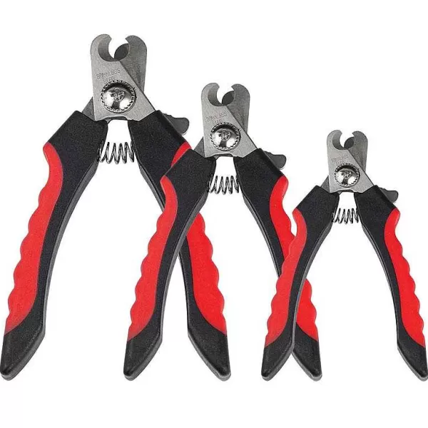 Outlet Nail Clipper Kit: Includes Small, Medium And Large Paw Brothers Nail Clippers Grooming Tools