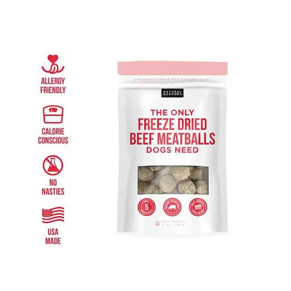 Online Natural Rapport The Only Freeze Dried Meatballs Dogs Need Dog Treats