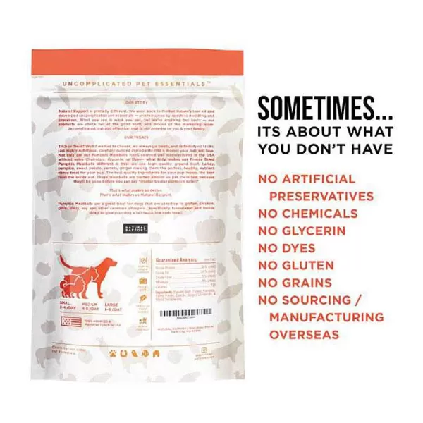 Online Natural Rapport The Only Freeze Dried Meatballs Dogs Need Dog Treats