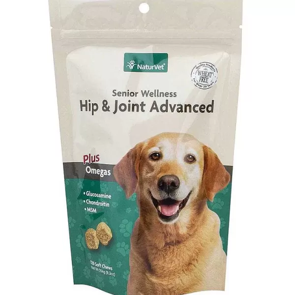 Fashion Naturvet Senior Hip & Joint Advanced Omegas Soft Chews 120Ct Supplements