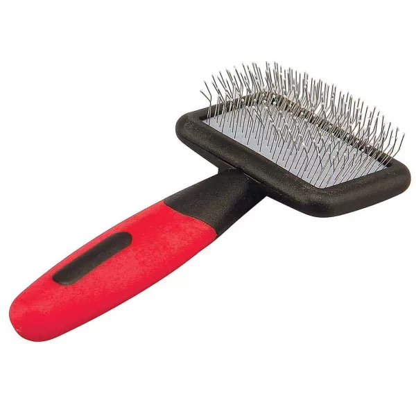 Sale Paw Brothers Mini Soft Pin Slicker With Coated Pin Tips Grooming Tools