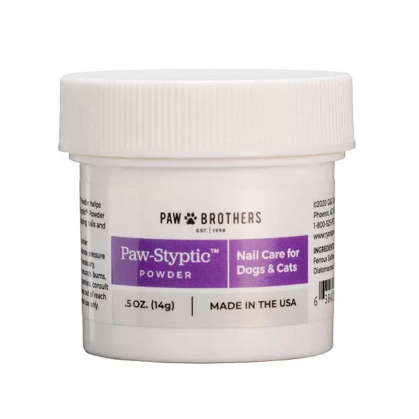 Sale Paw Brothers Paw Styptic Powder To Stop Bleeding - 0.5 Oz Safety