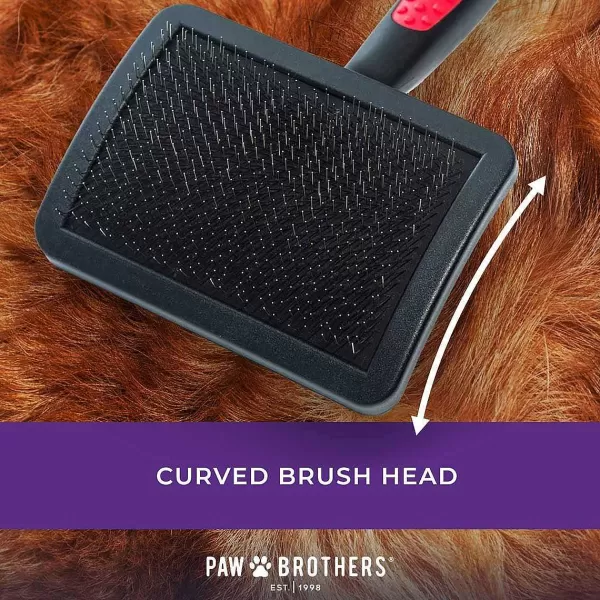Cheap Paw Brothers Universal Type Slicker Brush Large - Hard Pins Grooming Tools