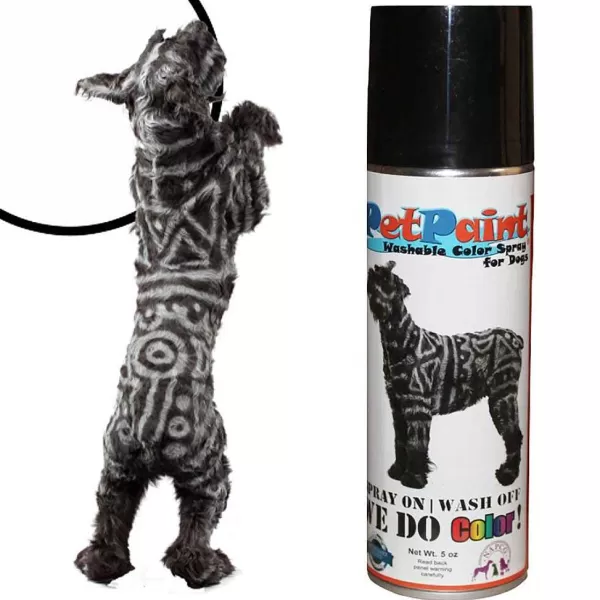 Best Petpaint Whippet White Colored Fur Spray 5 Oz Creative Grooming