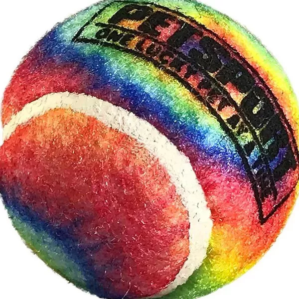 Shop Petsport Tie Dye Squeak Ball - Multiple Sizes Dog Toys