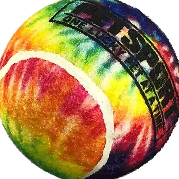 Shop Petsport Tie Dye Squeak Ball - Multiple Sizes Dog Toys