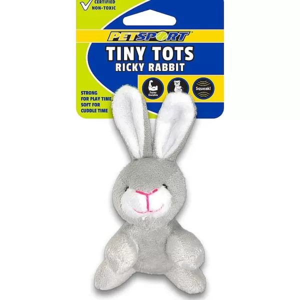 Best Sale Petsport Tiny Tots Assorted Plush Toys Dog Toys