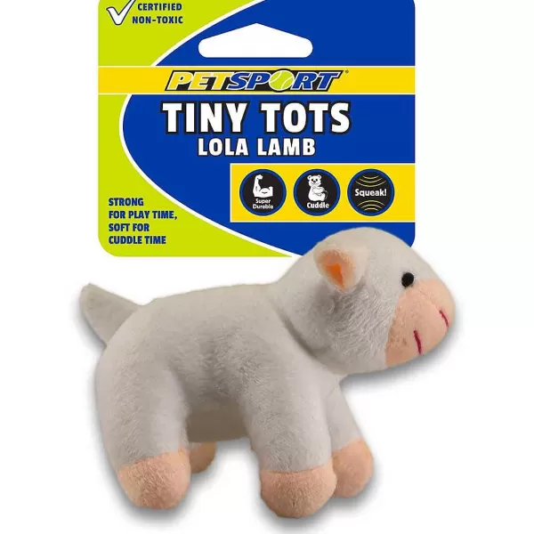 Best Sale Petsport Tiny Tots Assorted Plush Toys Dog Toys