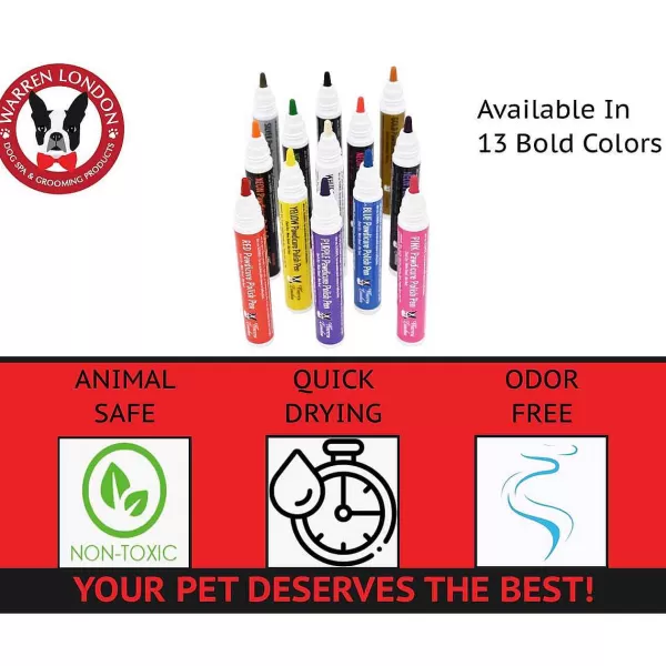 Discount Warren London Pawdicure Polish Pens All 13 Colors Creative Grooming