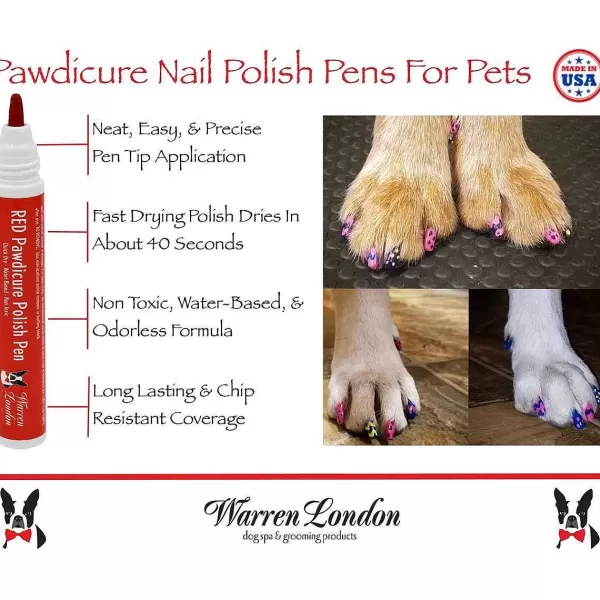 Discount Warren London Pawdicure Polish Pens All 13 Colors Creative Grooming